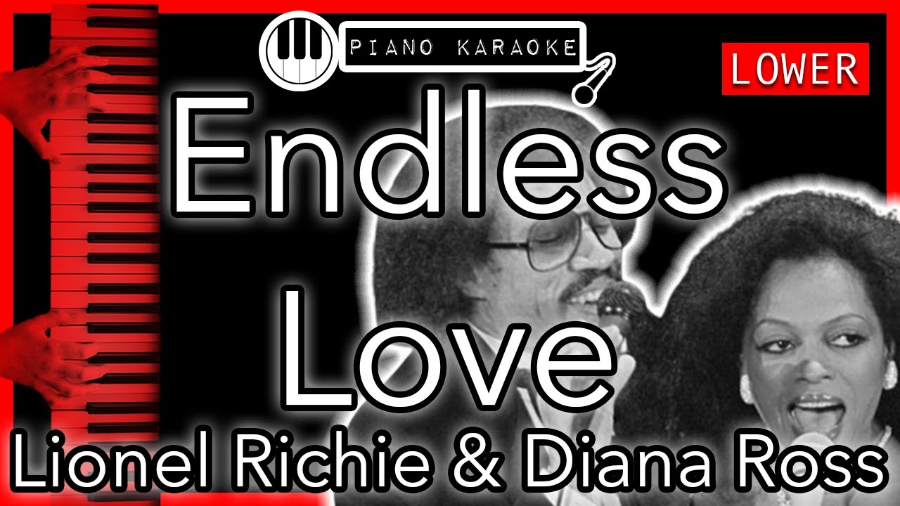 Endless Love (LOWER -3) - Lionel Richie, Diana Ross - Piano
