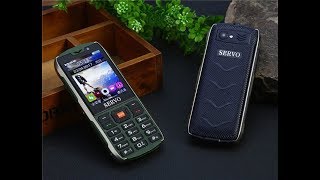 картинка: 4-SIM : Servo H8, V8100 и Р20 для котиков))) Телефоны для работы