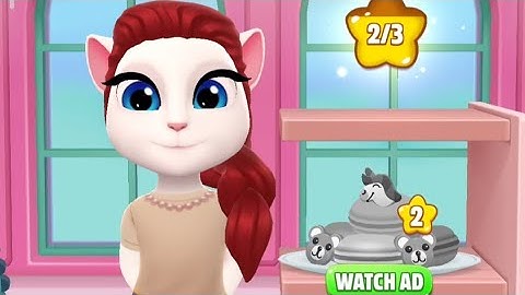 My Talking Angela 2 All Levels Gameplay Walkthrough Part -  (Android,iOS)