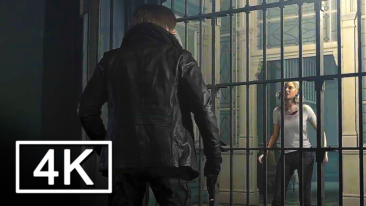 Leon Saves Grace 4K Cinematic | Resident Evil Requiem