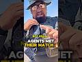Citizen at the border knew the law agents didn’t stand a chance🔥