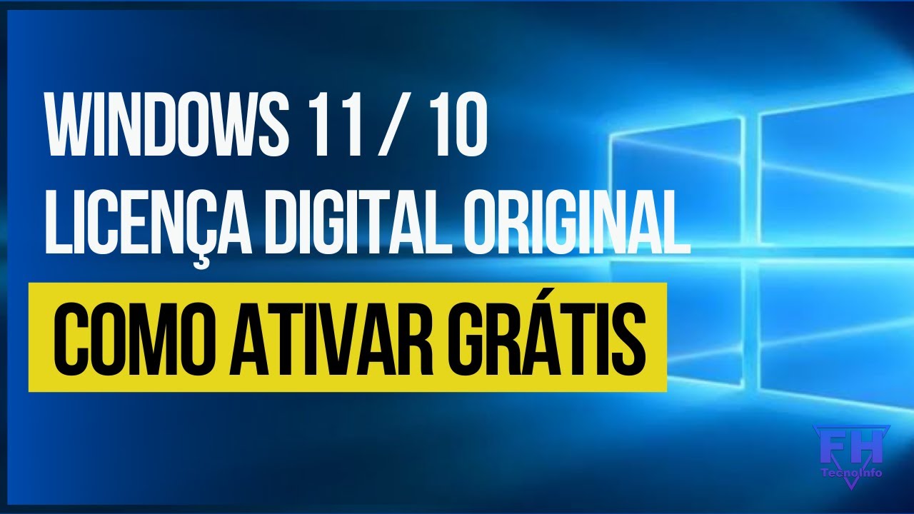 COMO ATIVAR WINDOWS GRÁTIS E ORIGINAL DIRETO NA MICROSOFT - Windows 10 e 11  