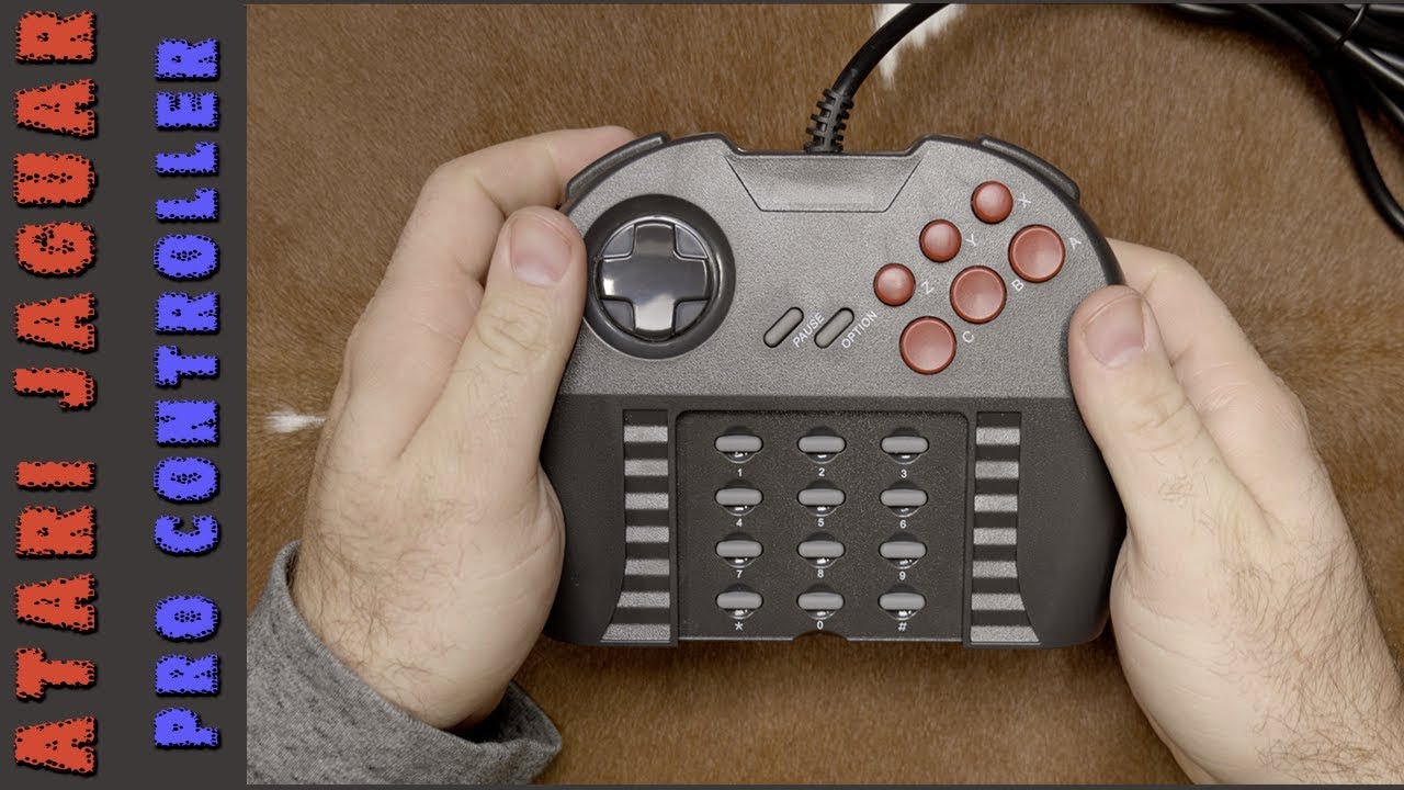 Do The Math Atari Jaguar Pro Controller Review A New Controller For The Classic System Youtube