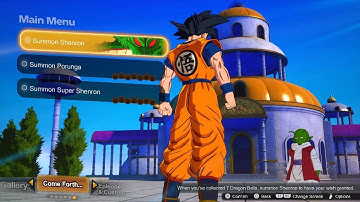 DRAGON BALL: Sparking! ZERO 1st Time Summoning Super Shenron