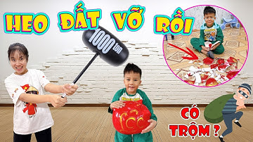 Chị Ruby Làm Vỡ Heo Đất Của Minh Trí - Phát Hiện Tiền Tiết Kiệm Bị Trộm Lấy Hết | Minh Trí Family