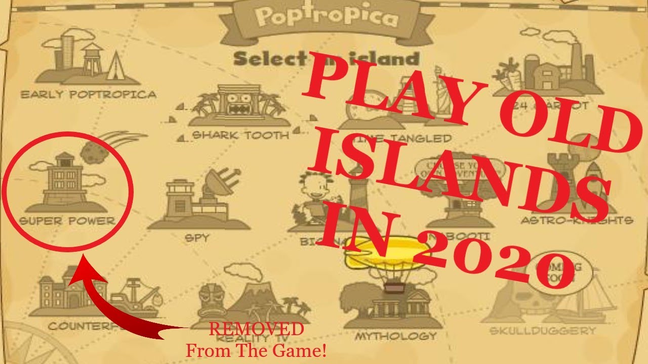 List Of Poptropica Islands Oldest To Newest