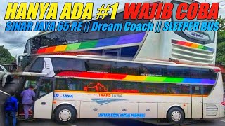 HANYA ADA SATU❗WAJIB COBA HOTEL CAPSUL BERJALAN SINAR JAYA DREAM COACH 65 RE || BUS SLEEPER ADIPUTRO