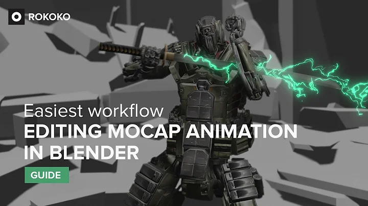 Easiest workflow for editing mocap in Blender - Rokoko Guide