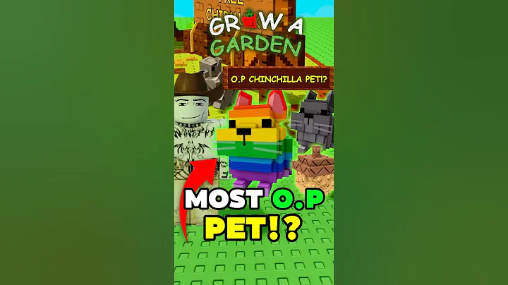 😱*HURRY* NEW CHINCHILLA PET Is TOO O.P?! (BEST PET) | Grow A Garden Chubby Chipmunk #growagarden