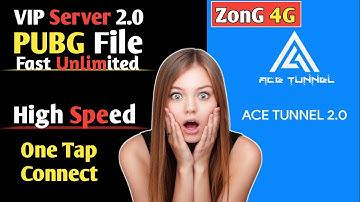 How To Use Free Internet On Zong | Ace Tunnel Vip Files | Tech Ajnu