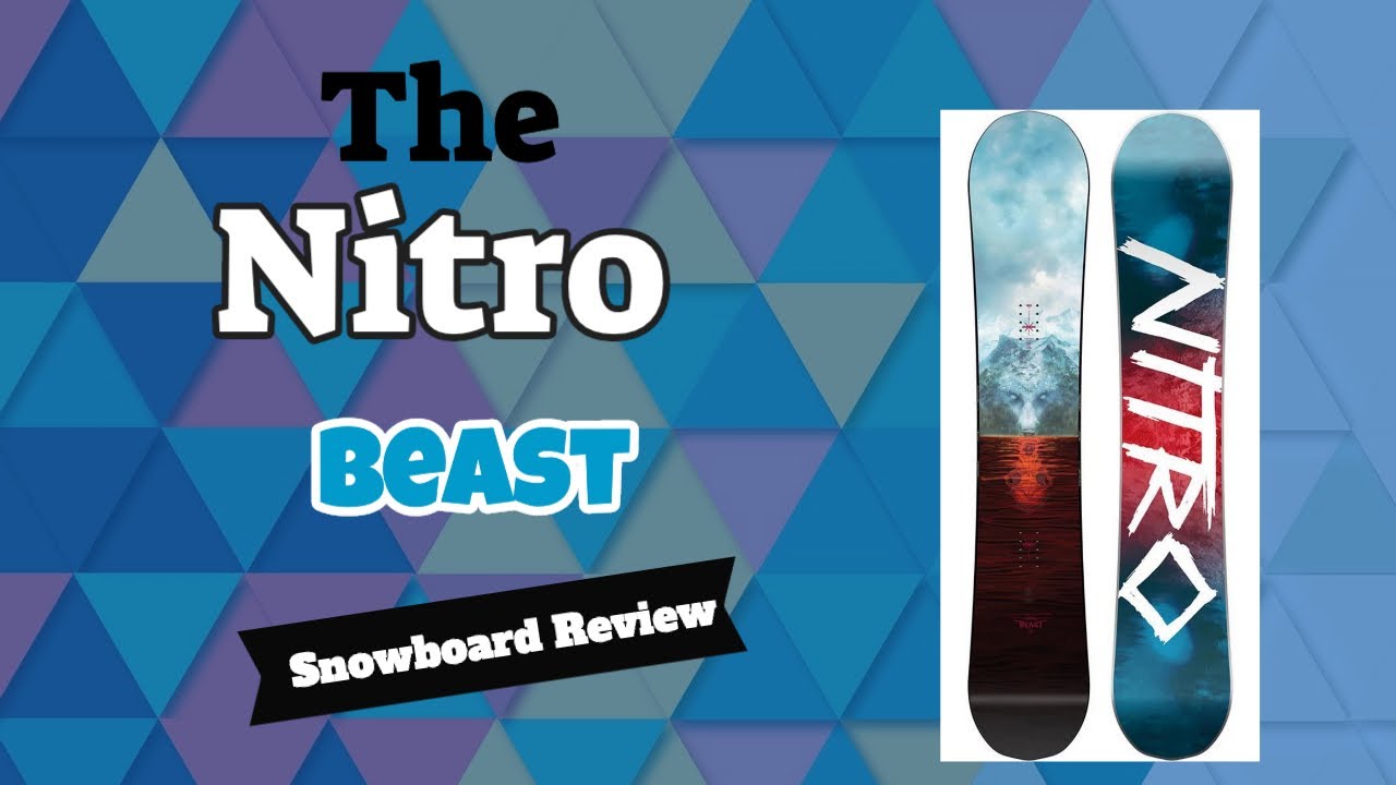 Misbruik Vakantie Drama The 2021 Nitro Beast Snowboard Review - YouTube
