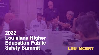 2022 Louisiana Higher Education Public Safety Summit