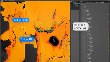 Reflection | Spine 2D Rig & Animation Full Process