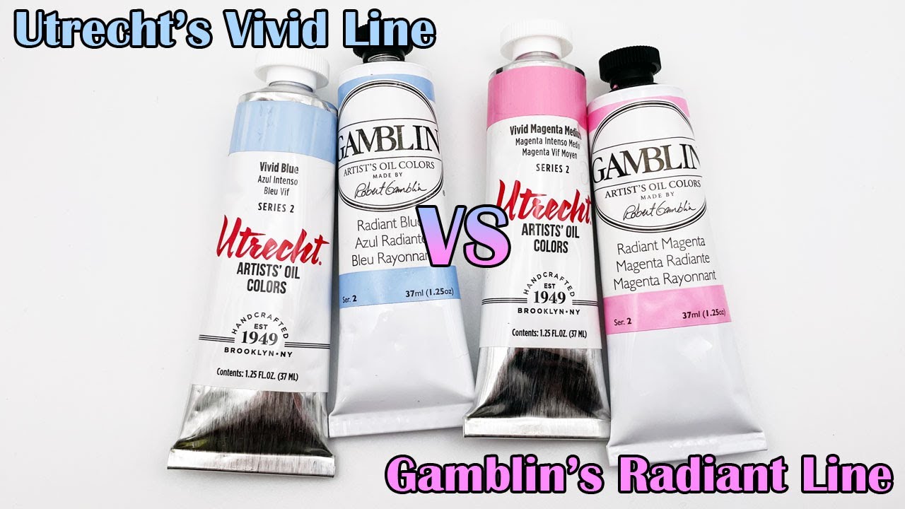 Gamblin Oils - Radiants & Metallics #