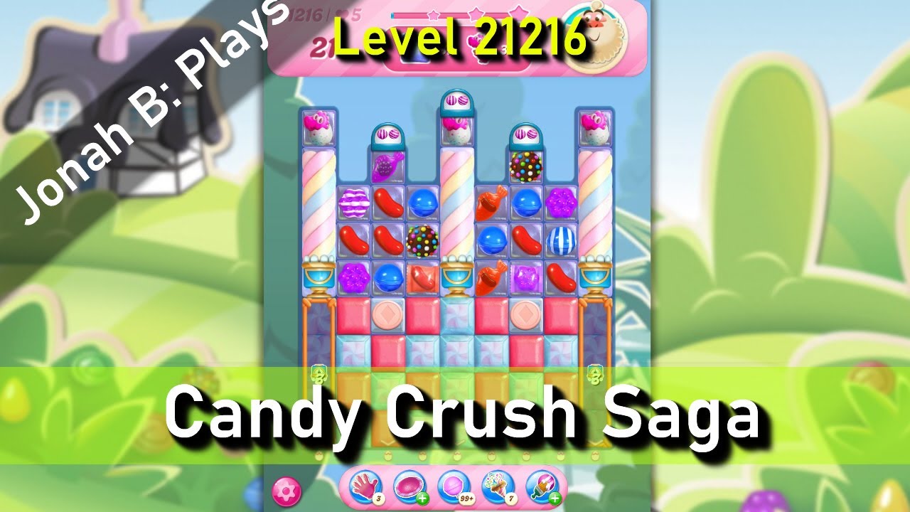 Candy Crush Saga Level 21216 - YouTube