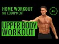 10 MINUTE HOME WORKOUT UPPER BODY 💪 | No Equipment Home Workout