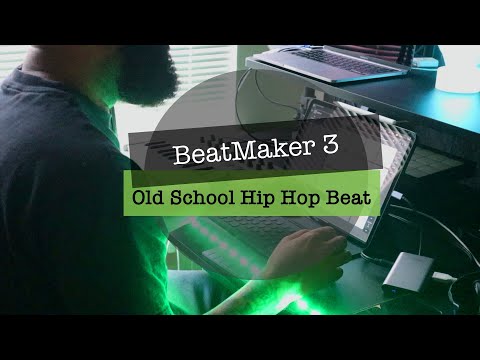 Making & Old School Hip Hop Instrumental Using BeatMaker 3