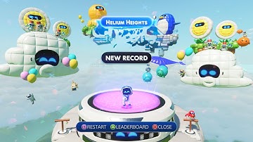ASTRO BOT - Helium Heights Speedrun All BotsRescued