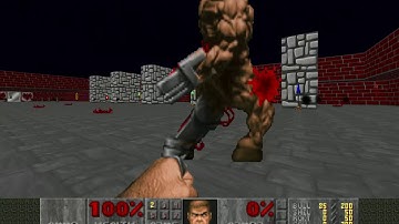 Doom Cyberdemon - Fists Only Challenge