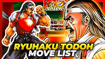 TODOH MOVE LIST - Art of Fighting / Ryuuko no Ken (AOF)