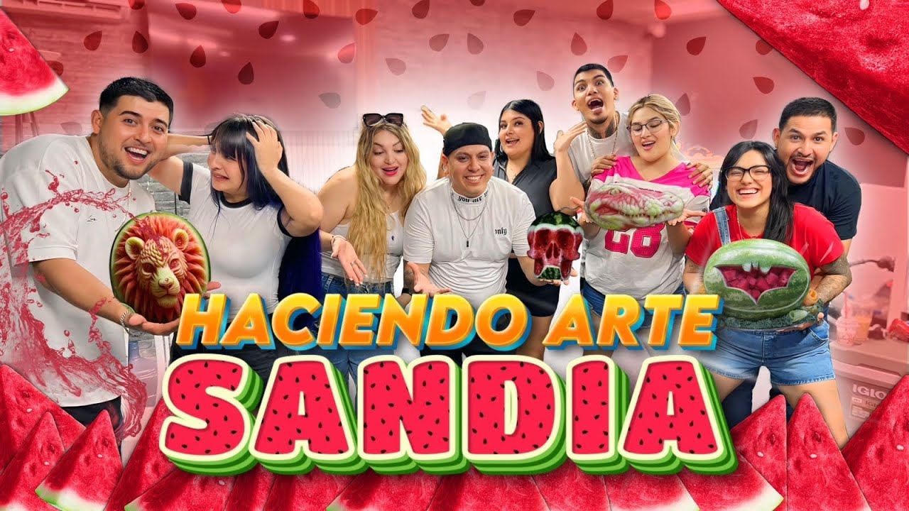 CONCURSO DE SANDÍAS 🍉| Quien del Team Cevichurros lo hizo mejor?