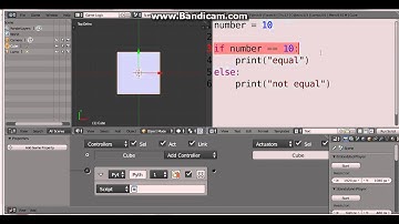 Blender Game Engine - Python - Part 2 - If & Else Statement
