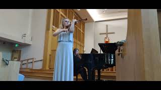 Yvette Kraft,   I. Allegro moderato Nicola Benedetti, Czech Philharmonic,  VID 20230604 142050642