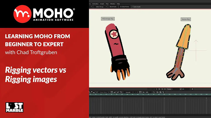 Part 22/38. Rigging vectors vs Rigging images - Learning Moho from beginner to expert