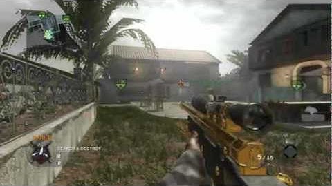 Black Ops - Tomahawk From Spawn On Villa