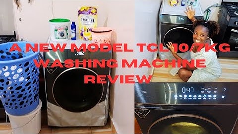  TCL 10/7KG Touch Screen Washer Dryer Review & How to Use | 2025 Guide -✅ 