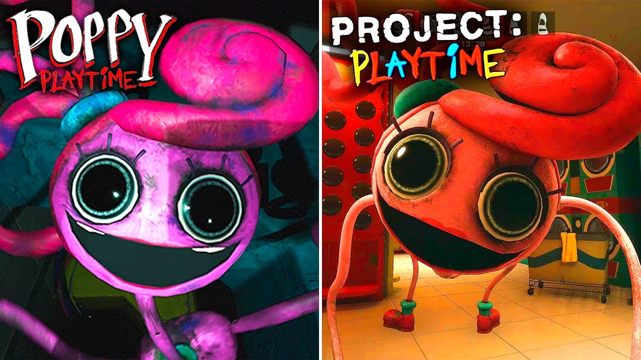 Mommy Long Legs Evolution, Project Playtime vs Poppy Playtime 2