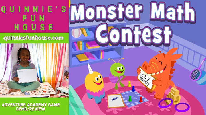 Adventure Academy: Monster Math Contest Tour and Review at Quinnie's Fun House