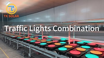 Traffic light with Countdown timer and Pedestrian Signals