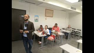 Microteaching with my peers in the University of Arkansas, USA #fulbright #FulbrightTEA #Fulbrighter