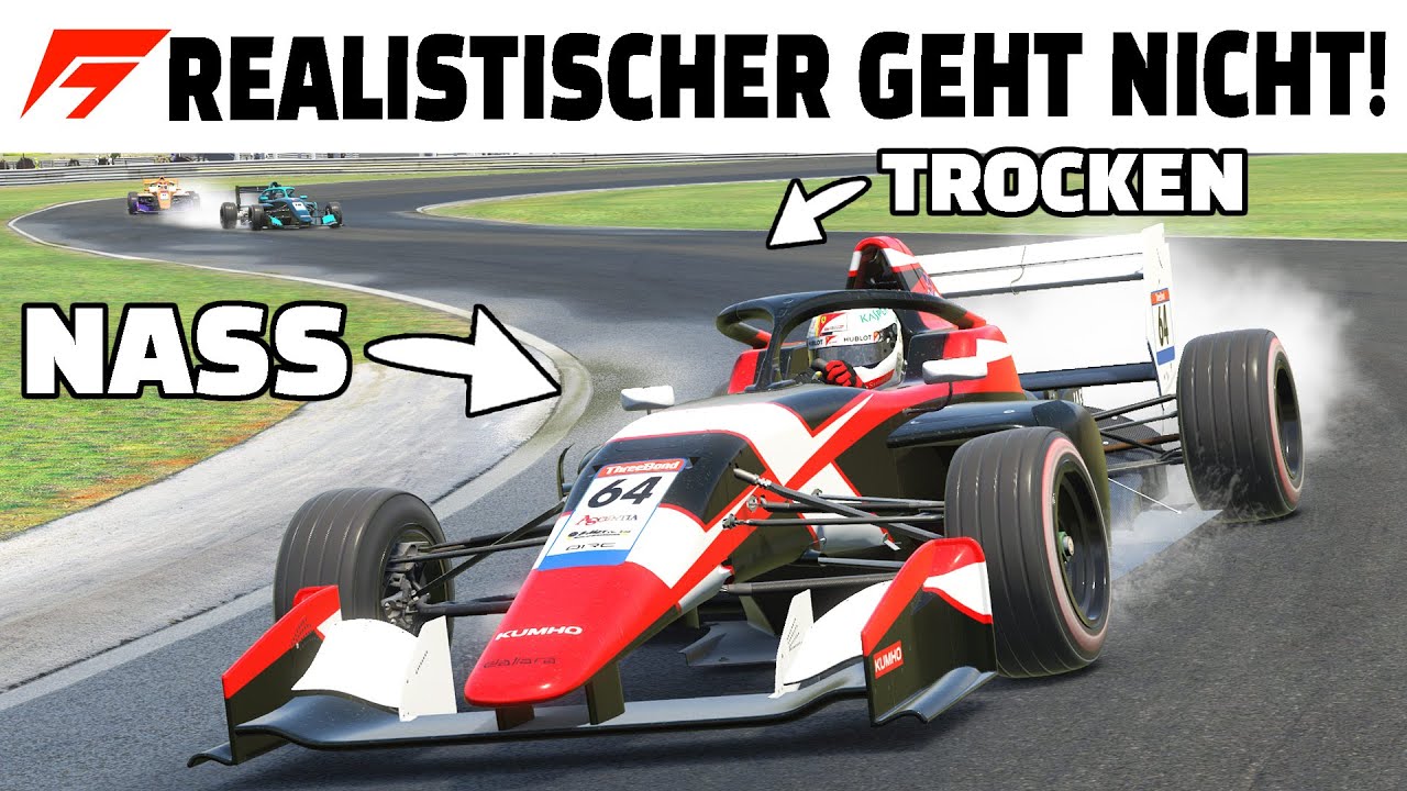 Die Rennsimulation mit den realistischsten Wetterdetails: Regen in iRacing!