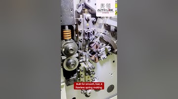 See the SC-208 CNC Spring Coiling Machine in Action – Precision & Speed Combined!