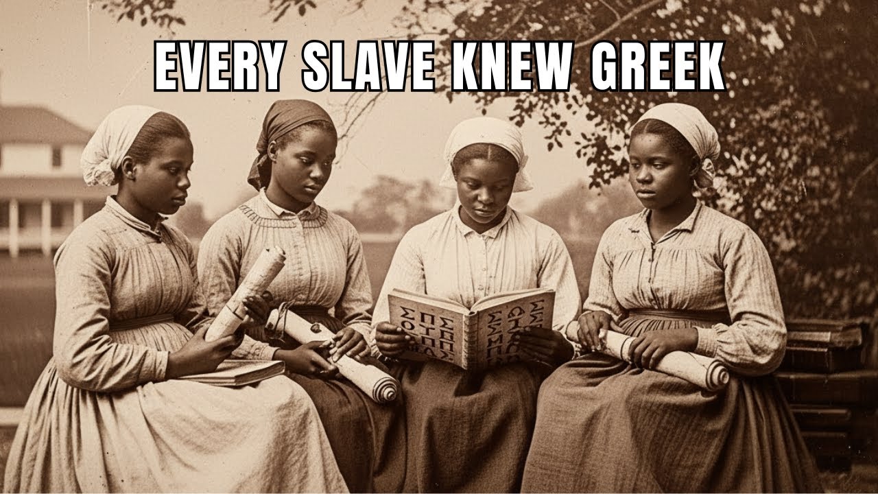 (1842, Louisiana) The Plantation Where Every Slave Knew Greek — The Secret Was Hidden for 60 Years