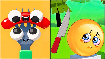 Fork N Sausage VS Slice it all - All Levels SpeedRun Gameplay ep 1