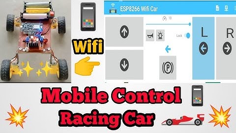 How To Make A WiFi Car Using NodeMCU |Mobile Phone ControlledCar #nodemcu #ArduinoProject #WiFiCar