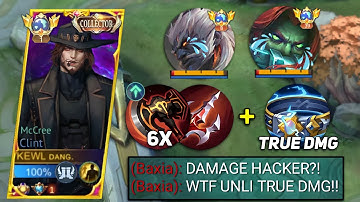 GLOBAL CLINT NEW PERFECT TRUE DAMAGE BUILD TO EASILY DOMINATE TANKY ENEMIES!!🔥 (MUST TRY)