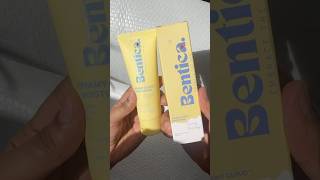 Bentica moisturizer #skincare #shorts #youtubeshorts #review