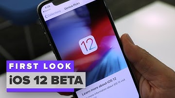 iOS 12 public beta: First Look