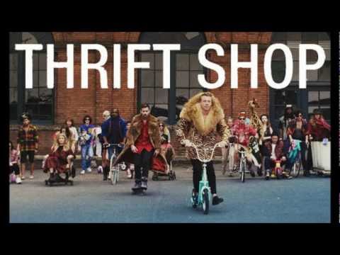 Macklemore & Ryan Lewis - Thrift Shop (Ft. Wanz) (LYRICS) (HQ)
