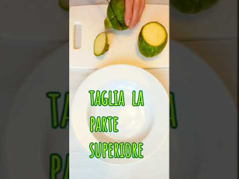 Come preparare le Zucchine tonde Ripiene al Tonno. Ricetta semplice, saporita e salutare