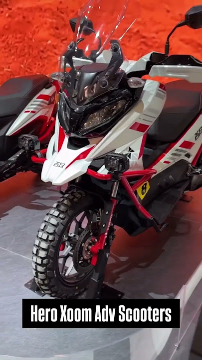 Hero Xoom ADV 125cc & 160cc Concept | Next-Gen Adventure Scooters
