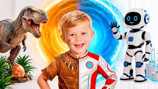 oliver mom explore history time machine