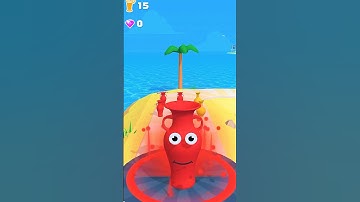 Juice Run 👁️ #spellen #shorts