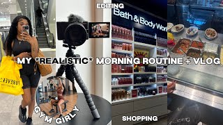 my *realistic* morning routine +vlog :)