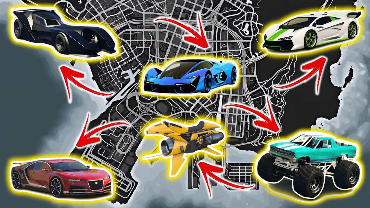 GTA 5 All New Story Mode Rare Cars Locations 2026 PS5 PS4 XBOX 