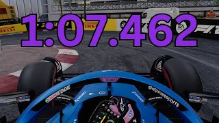 F1 23 MONACO WORLD RECORD